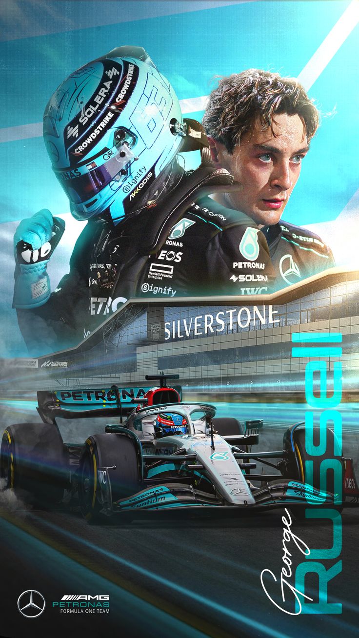 George Russell Poster